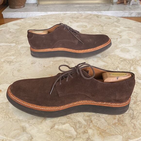 John Fluevog Donald Suede Leather Creepers - Picture 9 of 13